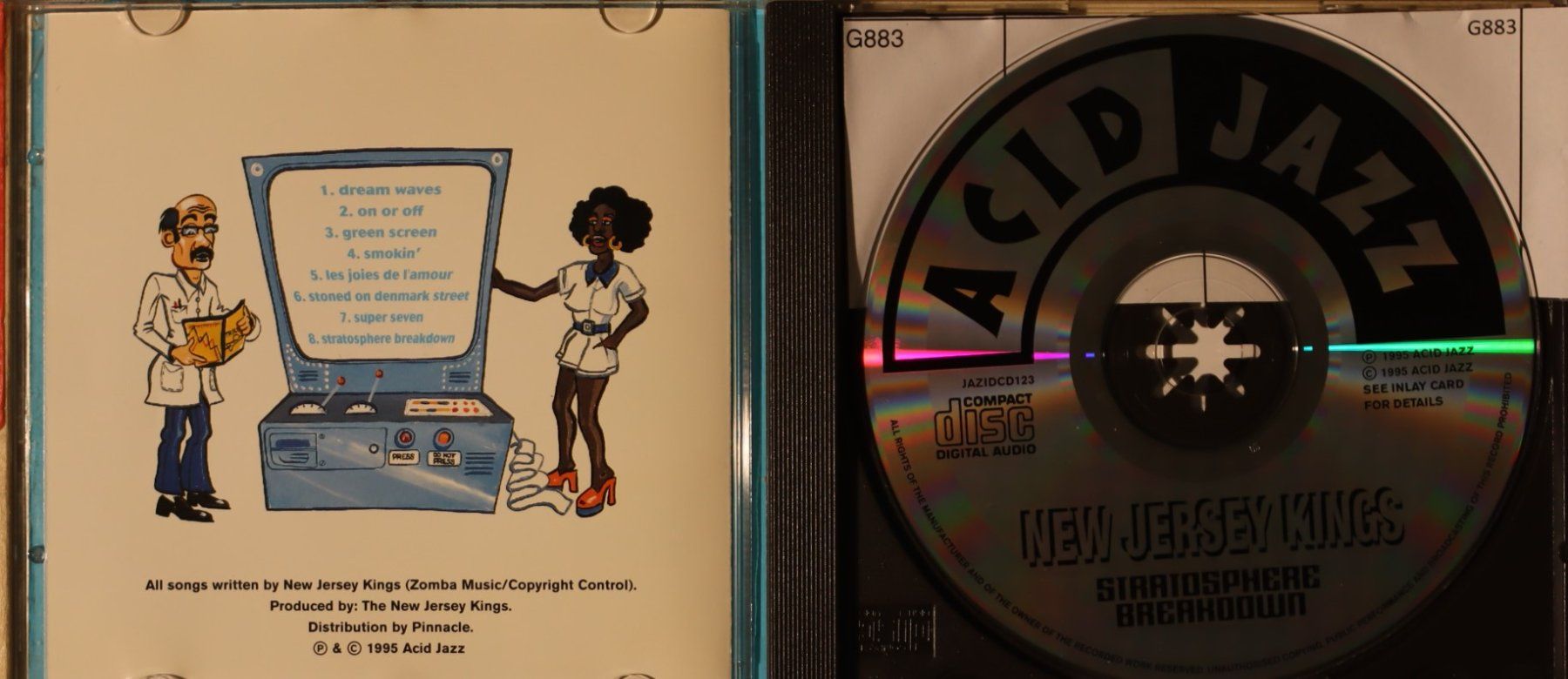 CDs: New Jersey Kings – Stratosphere Breakdown – Gebraucht aus Luzern von CONTENTI 1