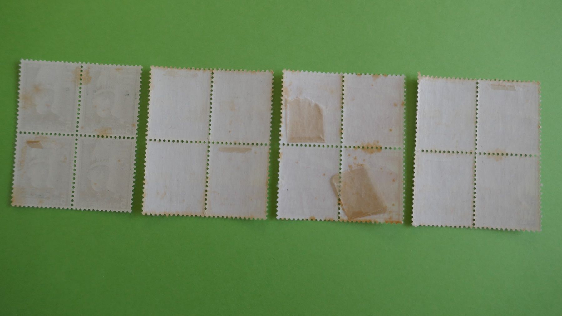 Alle Briefmarken: 4er Block Pro Juventute 1939 Trachtenbilder – Gebraucht aus Oberriet SG von ret_7j2k 1