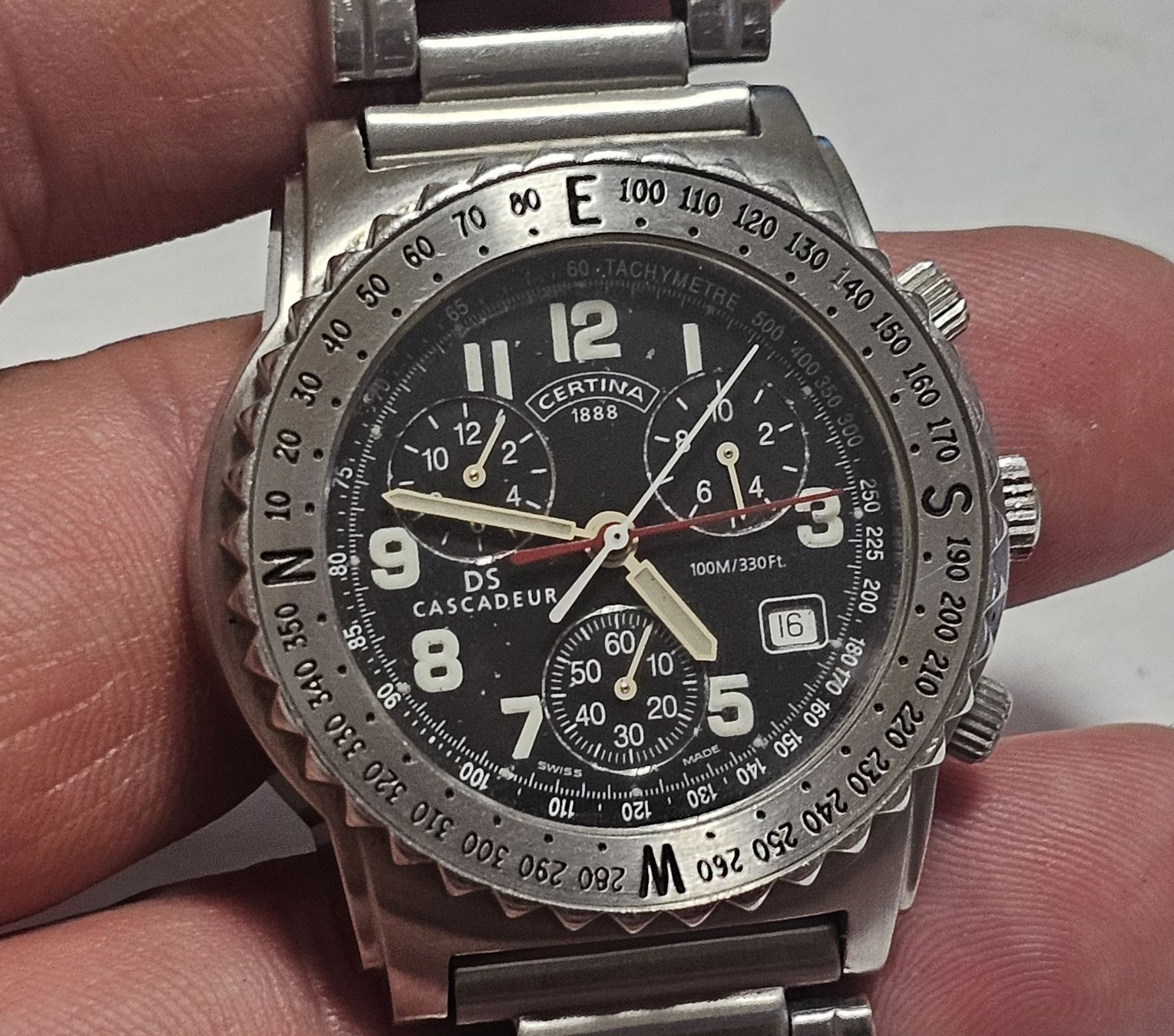 Certina Orologi: Certina DS Cascadeur Chronographe défectueuse  – Difettoso da Genève venduto da Fresko01