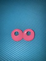 Vintage Ohrclips rund pink
