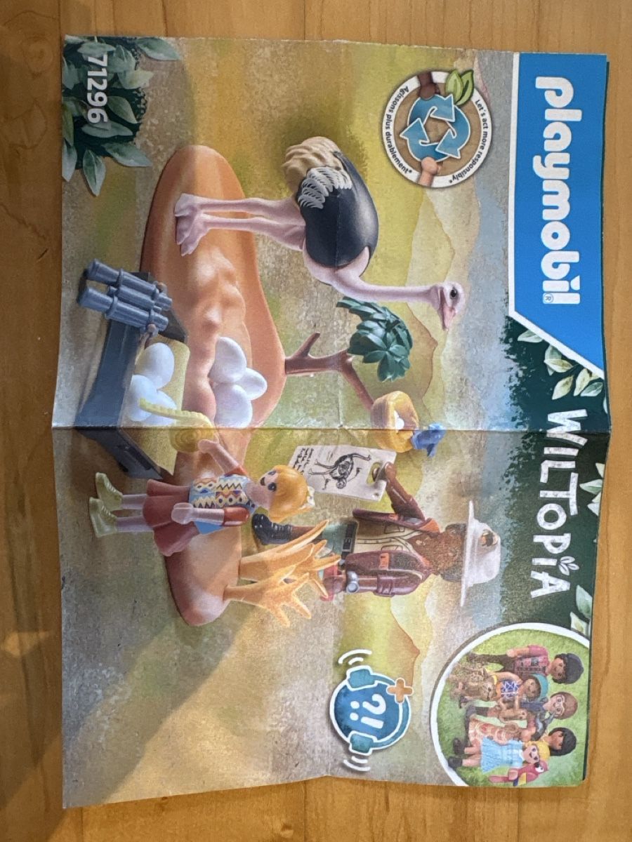 Playmobil Giocattoli: Playmobil Wiltopia Strauss mit Eiern und Figuren – Usato da Nottwil venduto da wasserlufterde 4