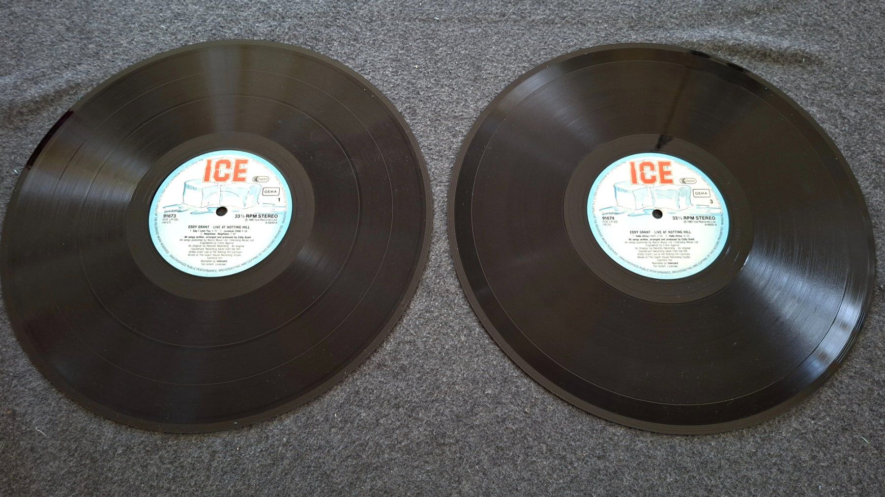 Schallplatten: Eddy Grant, Live at Notting Hill, Doppel-LP – Gebraucht aus Merenschwand von lea61 2