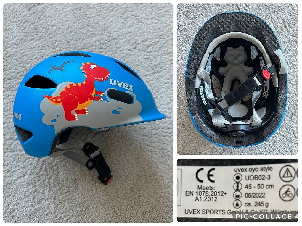 Caschi: Kinder Velohelm 45-50cm von UVEX – Usato da Nänikon venduto da cupcake976