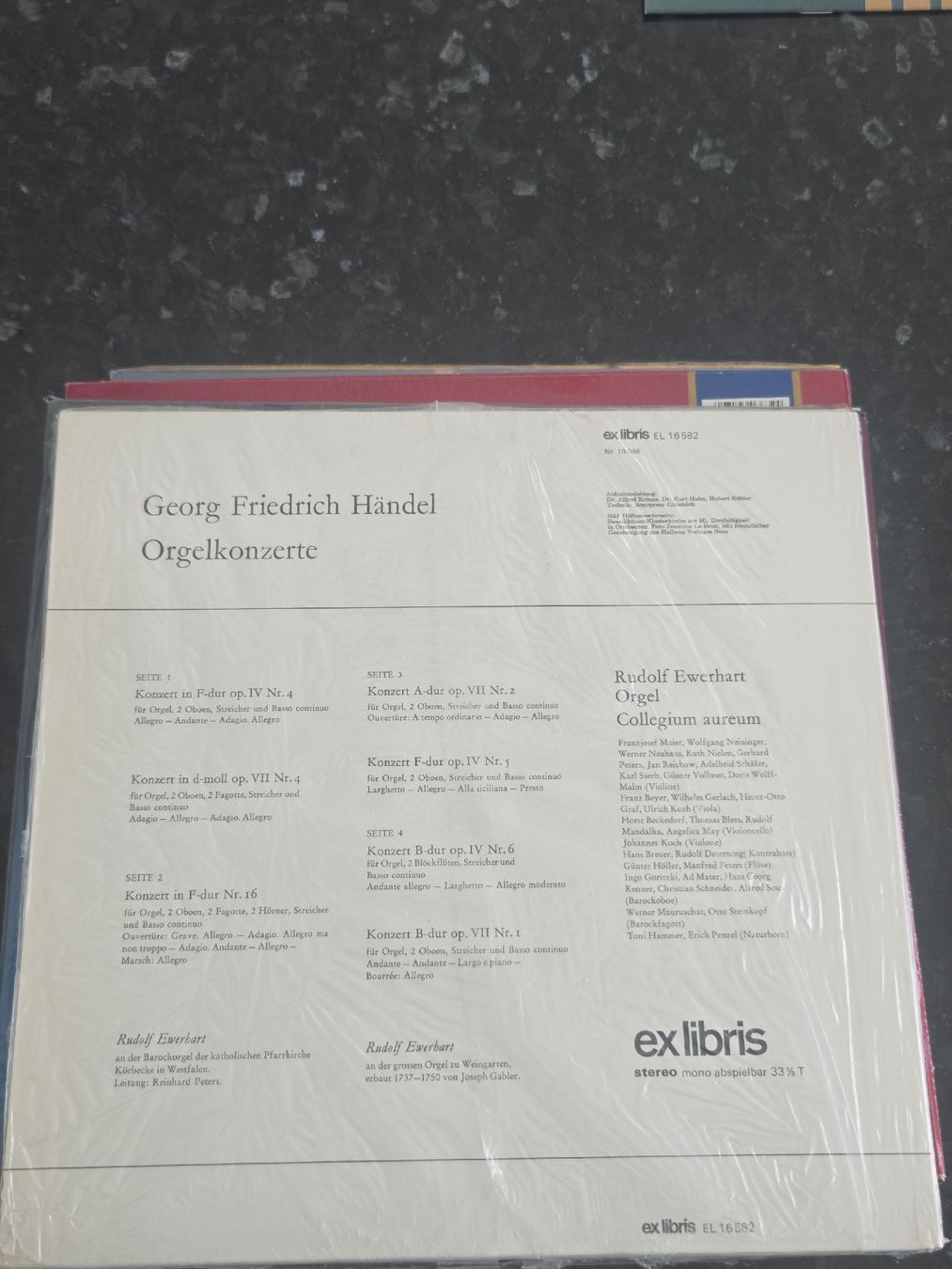 Dischi in vinile: Georg Friedrich Händel  – Usato da Müntschemier venduto da Fee_00 1