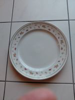 Abingdon Teller, Fein Porzellan, Blumenmuster, Swiss Made, 4