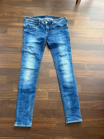 Herrlicher Piper Slim Jeans- blau / tolle Waschung - W30 L32