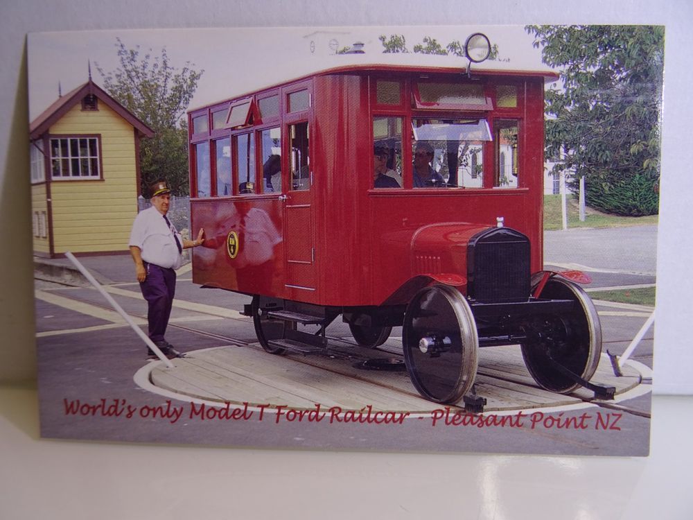 Neuseeland The World only Model T Ford Railcar 