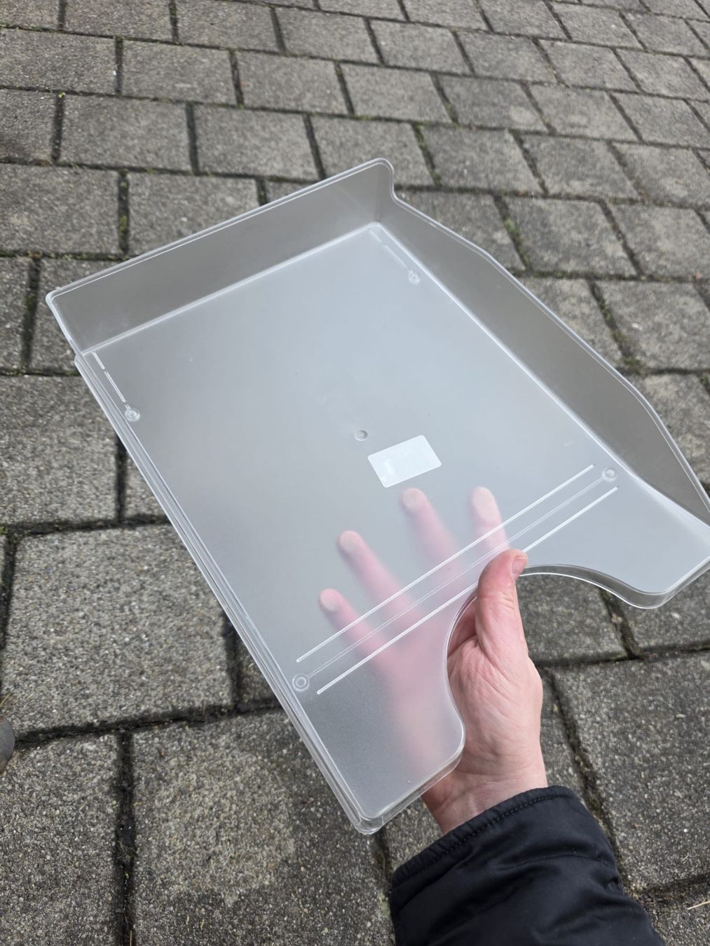 Behälter & Ähnliches: Transparente Ablageschale - Ideal fürs Homeoffice! – Gebraucht aus Schaffhausen von Gregi