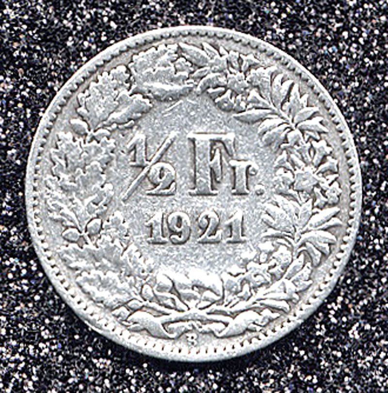 Tutti le monete: Münze CH Silber "1921" – Usato da Zug venduto da BAMBI51