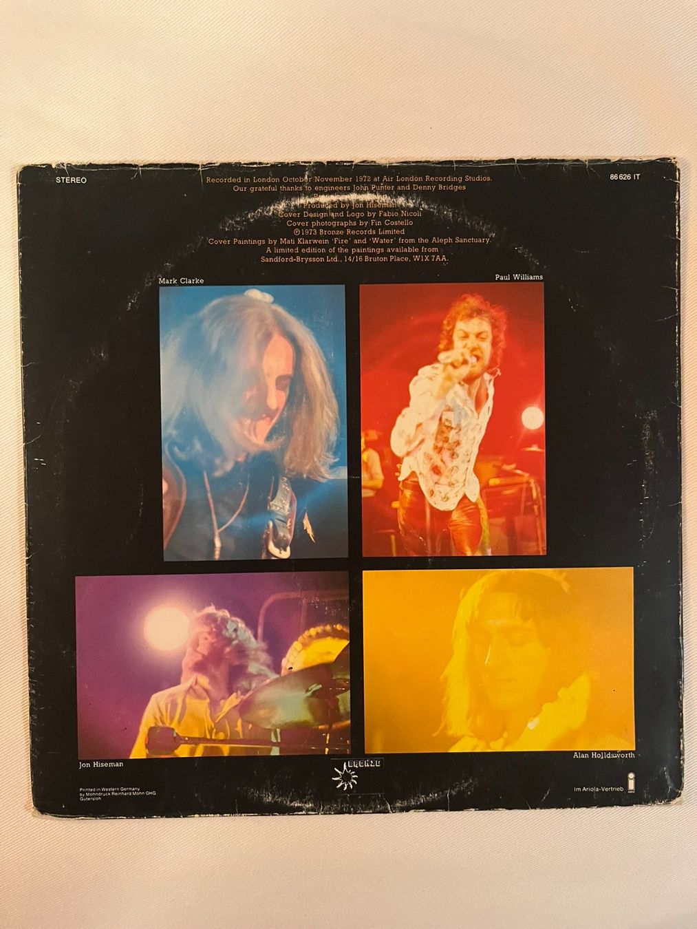 Schallplatten: Tempest – Tempest vinyl LP original 1973 – Gebraucht aus Effretikon von ChrisLamberger 1