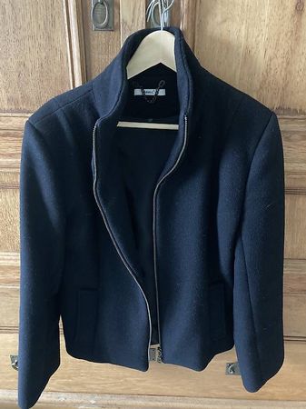 Wolljacke / übergangsjacke hochwertig. Grösse 38