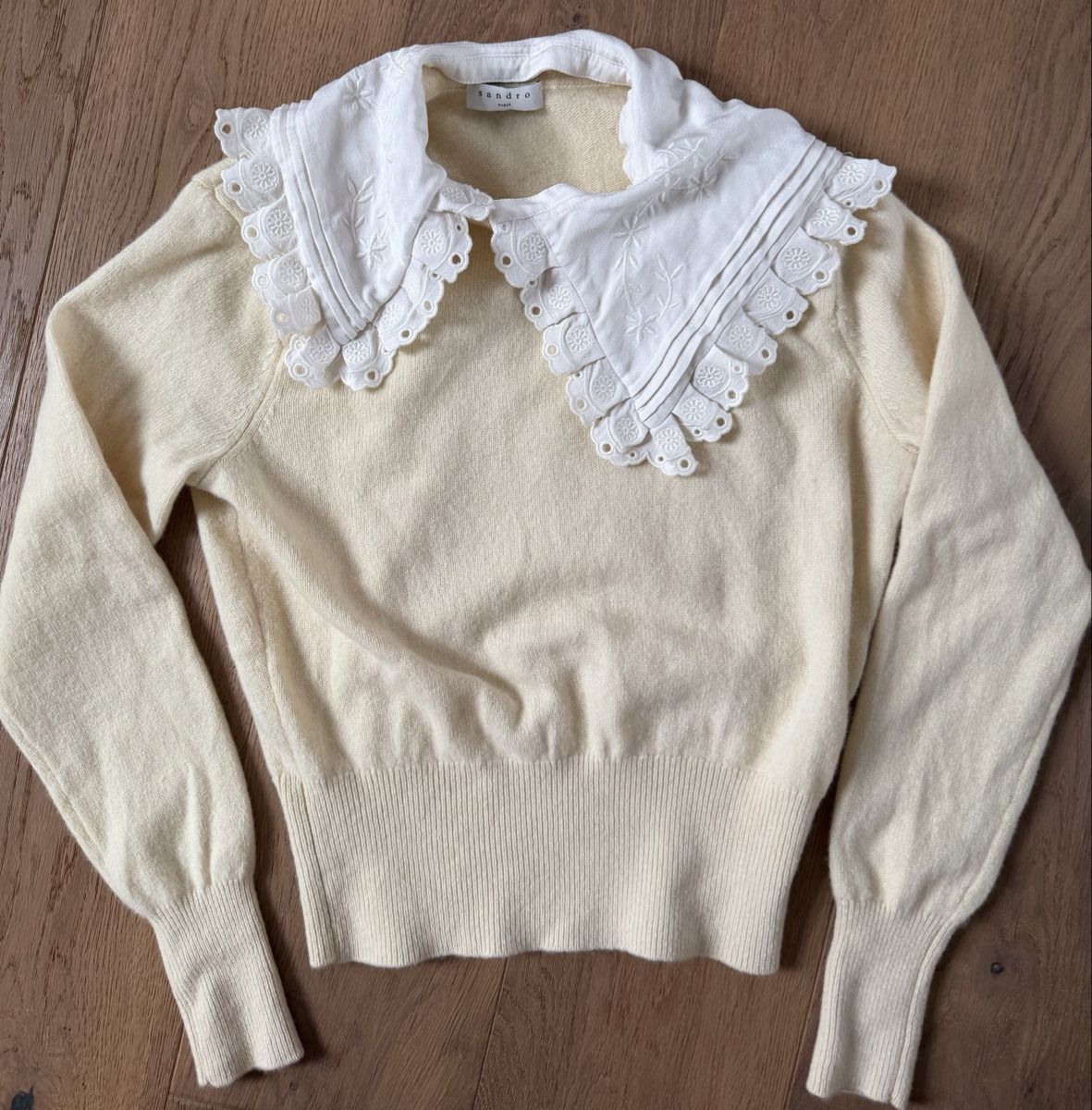 Sandro Maglioni & Felpe: Damen Pullover sandro gelb – Usato da Widnau venduto da freipe