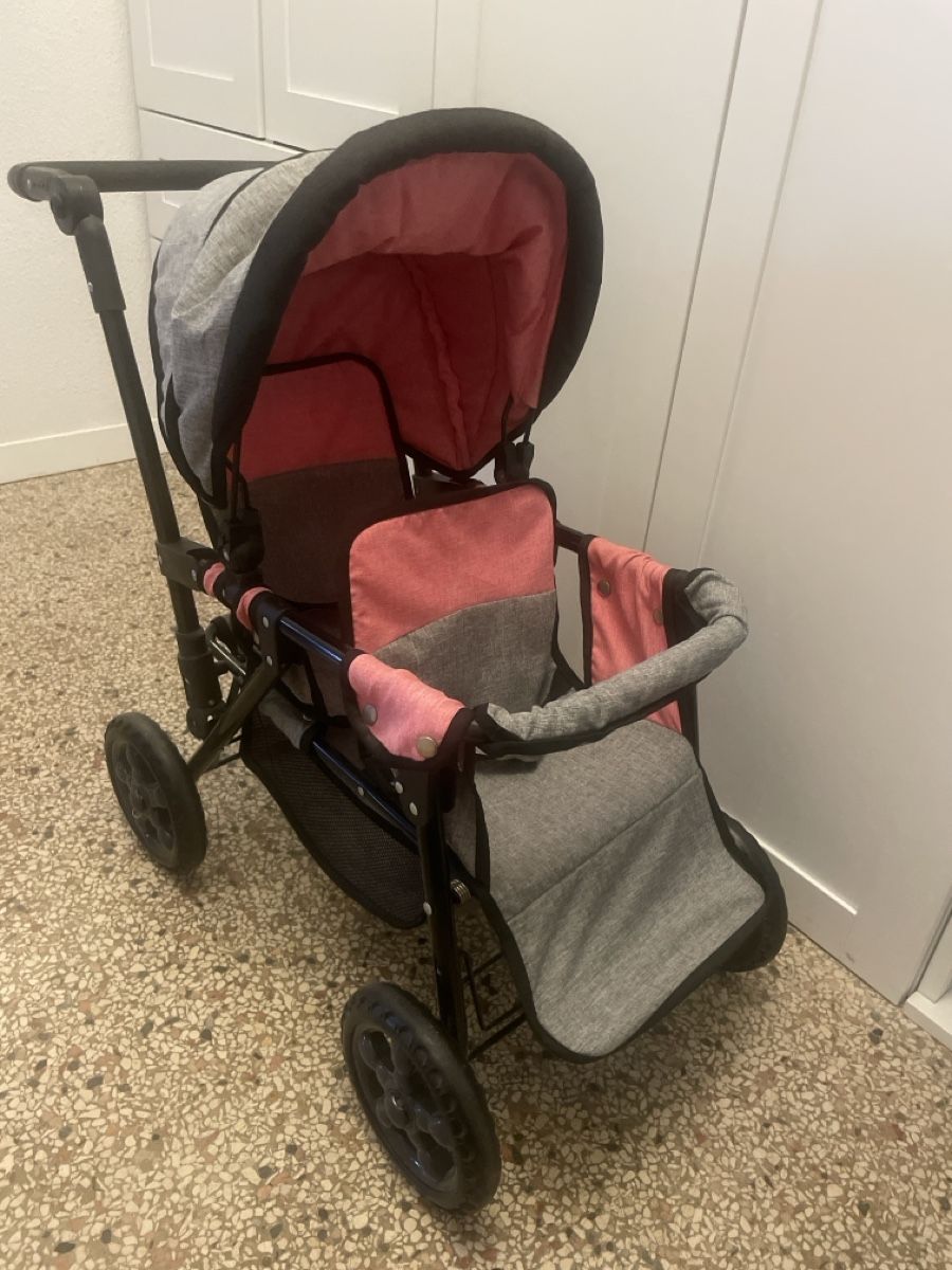 Zwillingsbuggy Puppenwagen Zwillingspuppenwagen Knorr Toys (Gebraucht) in  Luzern fr CHF 10  nur Abholung auf Ricardo kaufen