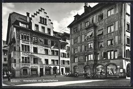 Luzern, Hirschenplatz mit Dornacherhaus