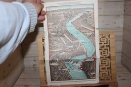 Landkarte Rheinfall und umgebung - Alt