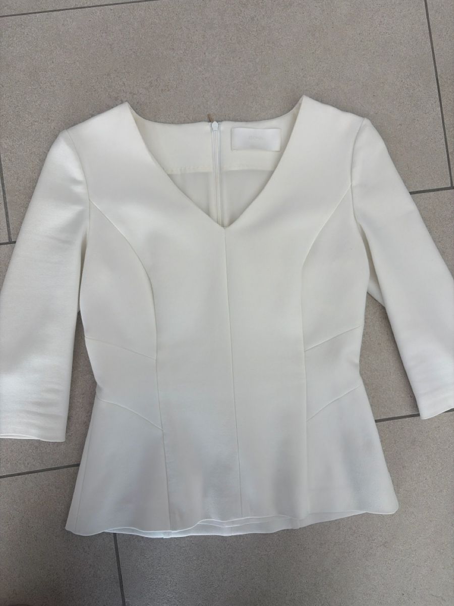 Hugo Boss Top: Hugo Boss Peplum Oberteil Weiss Gr. 36 Business Elegant – Nuovo (secondo la descrizione) da Wallisellen venduto da Lan_82sz 6