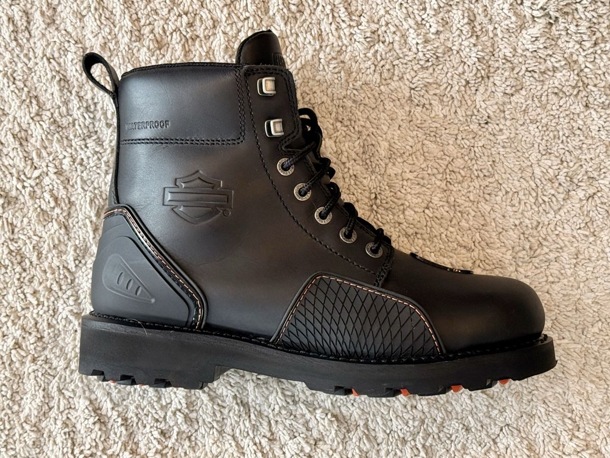 Harley-Davidson Scarpe da uomo: Harley Motorradschuhe Gr.43 NEU – Nuovo (secondo la descrizione) da Zumikon venduto da dbue75 1