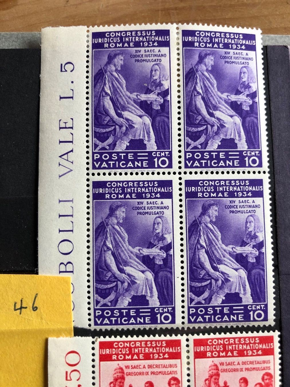 Tutti i francobolli: Briefmarken Vatikanstaat – Nuovo (secondo la descrizione) da Strada venduto da Betflo 4