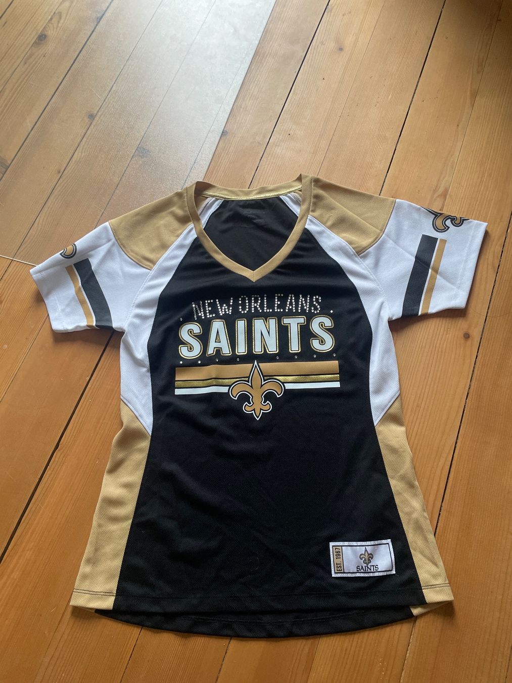 T-shirt: Saints Fan-Shirt Grösse M – Usato da Rheineck venduto da reb_8twv