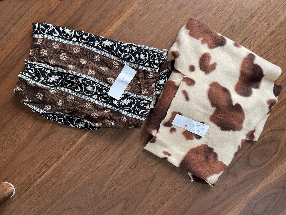 Stoffreste Set 7-teilig 50x50cm - 100% Baumwolle Für Patchwork & Nähen