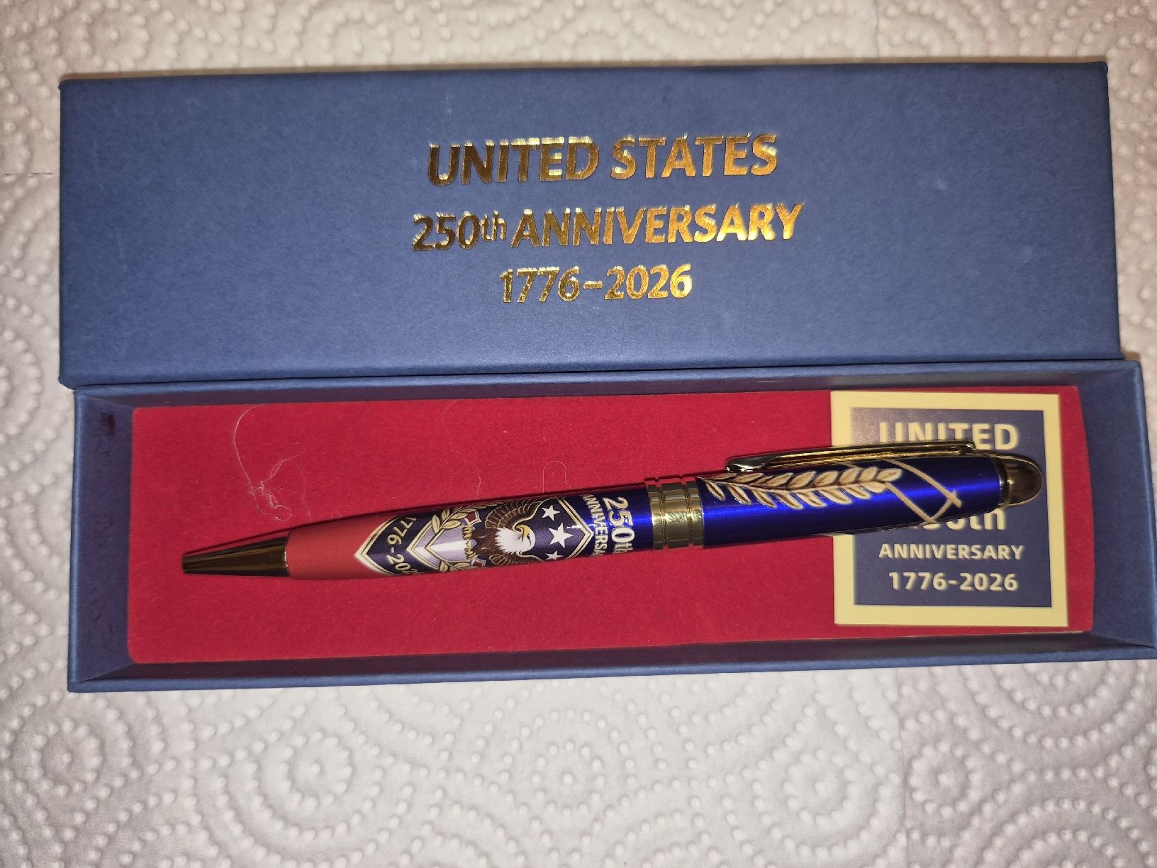 Penna & Evidenziatori: Stylo commémoratif 250 ans USA – Nuovo (secondo la descrizione) da Senèdes venduto da hen_fw8b 2