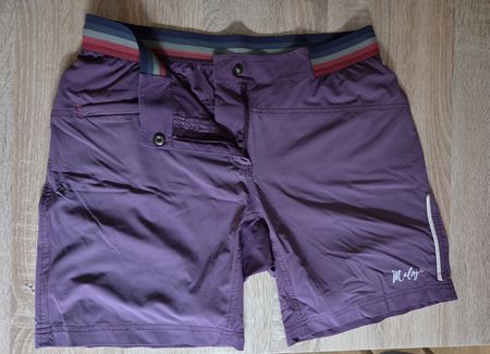 Shorts Maloja violet taille S bon état