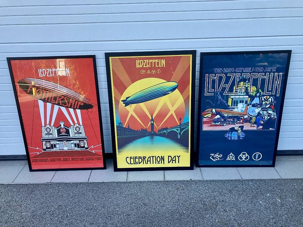 Foto & Immagini: Led Zeppelin poster con cornice – Usato da Ascona venduto da MatDC