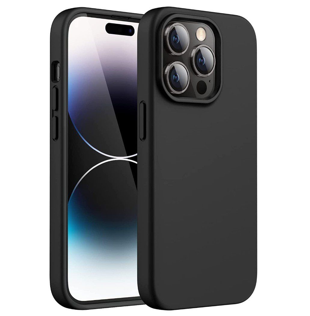 Cover & Protezioni schermo: iPhone 14 Pro Max Soft Touch Silikon Case Hülle - schwarz – Nuovo e nell'imballaggio originale da Rorschacherberg venduto da elektrofreak