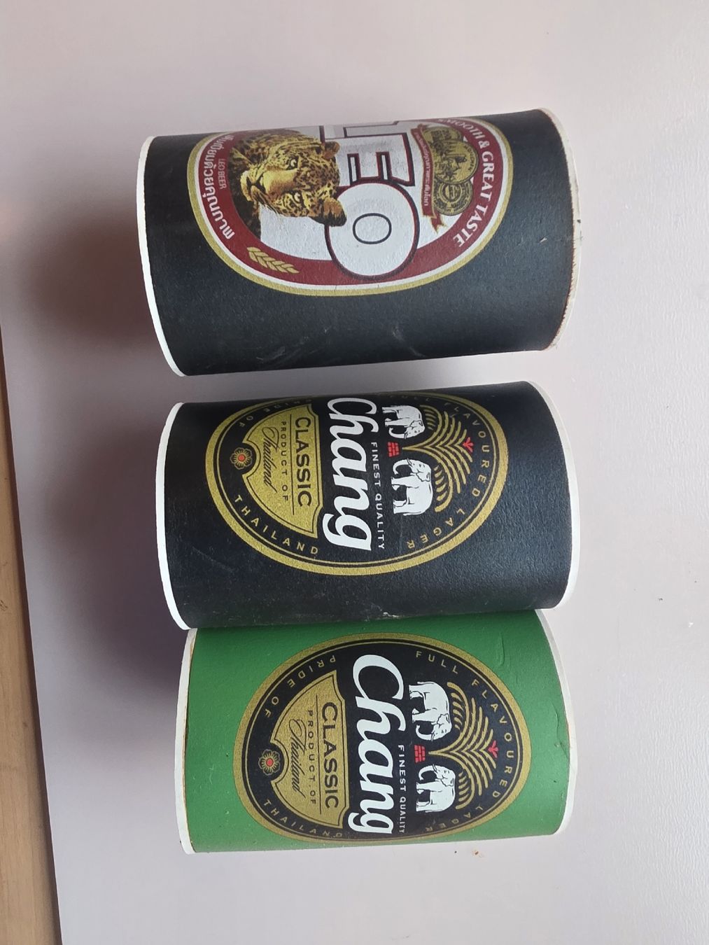 Spirituosen: 3er Set bierkühler Thailand - Chang - Leo – Gebraucht aus Riniken von Strikeone 1