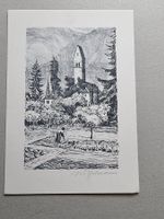 Diggelmann Alex Walter  LITHOGRAPHIE SIGNIERT
