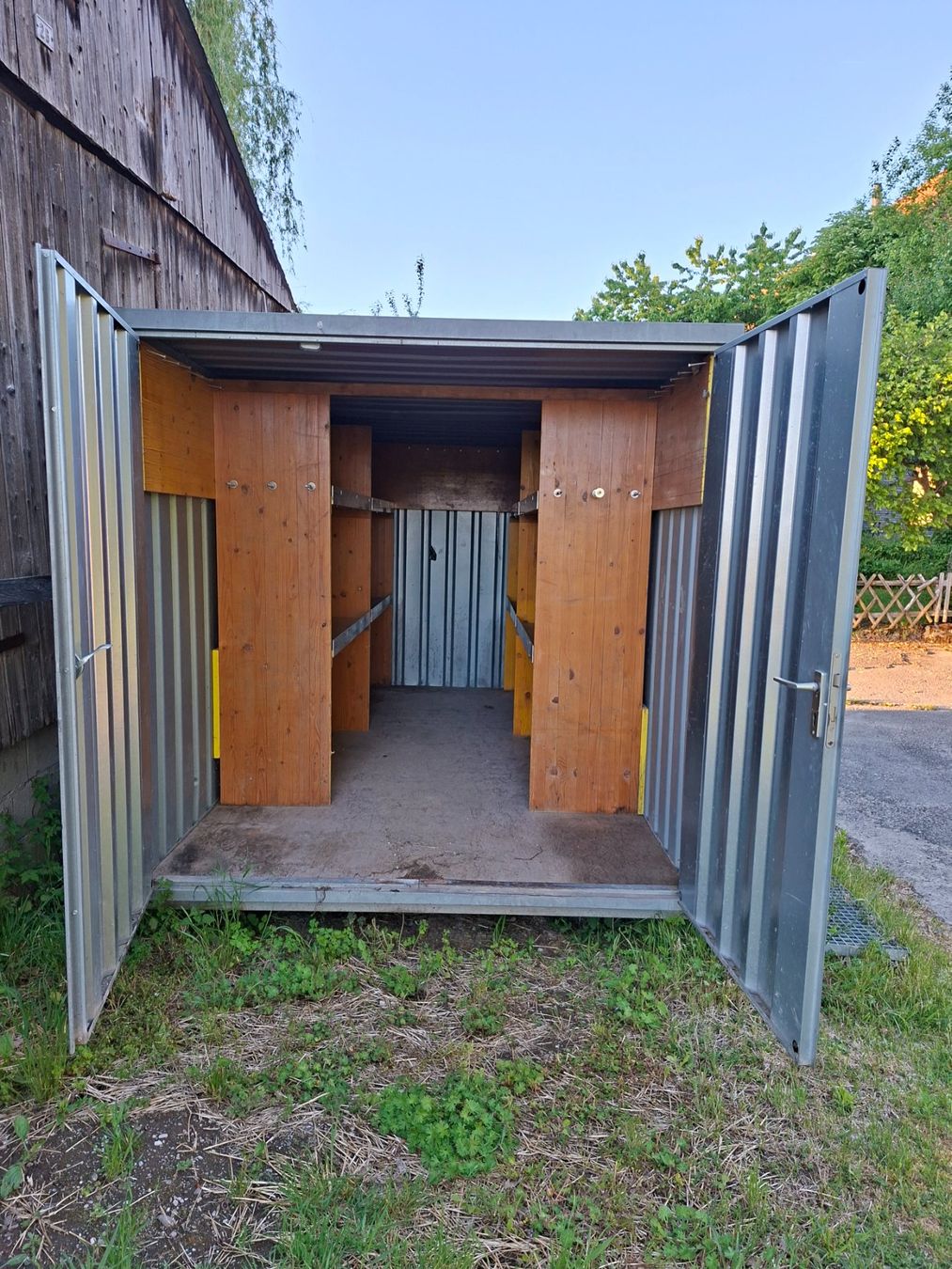 Conteneurs de construction: Lagercontainer Materialcontainer 4 Meter lang 2 Meter breit – D'occasion à Schnottwil par Handwerk64 4
