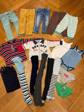 17 teiliges Kleiderpaket Gr. 86 - 98