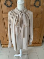 Schlupfbluse zum Binden Gr. 5XL/54 Neu