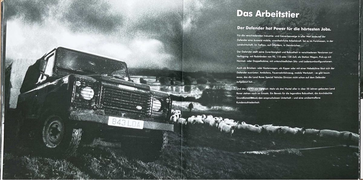 Land Rover Sonstiges Fahrzeugzubehör: Land Rover Defender Td5 Prospekt inkl. Einlageheft Technik – Gebraucht aus Möriken AG von Troemer 5