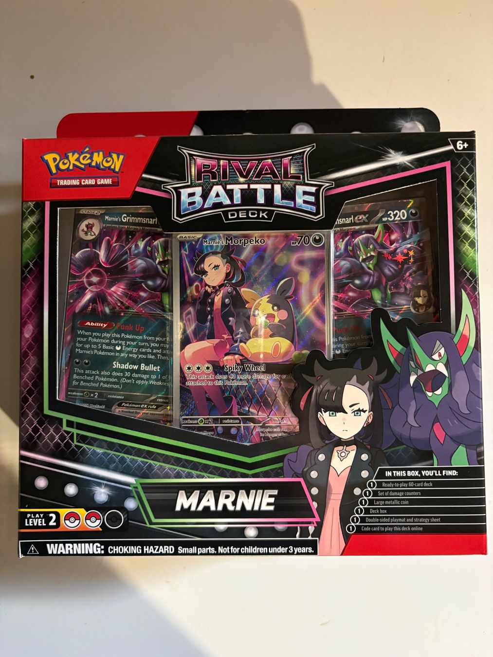 Pokémon Carte collezionabili: Pokémon Rival Battle Deck Marnie EN – Nuovo e nell'imballaggio originale da Bottens venduto da 100limites