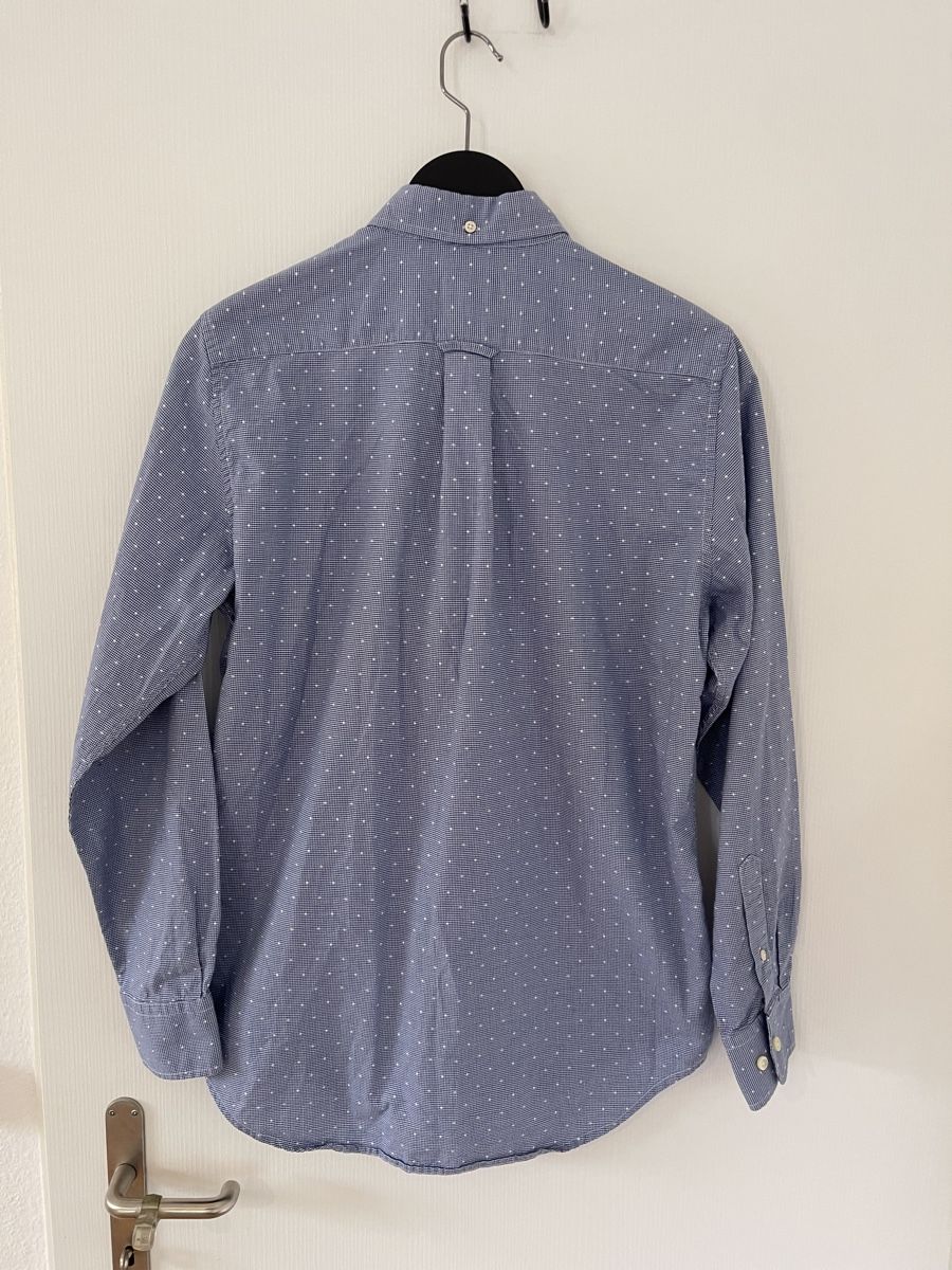 Gant Camicie: GANT Hemd, Grösse S, blau mit Punktmuster, Top Zustand! – Nuovo (secondo la descrizione) da Wetzikon ZH venduto da Jan_wojt 4