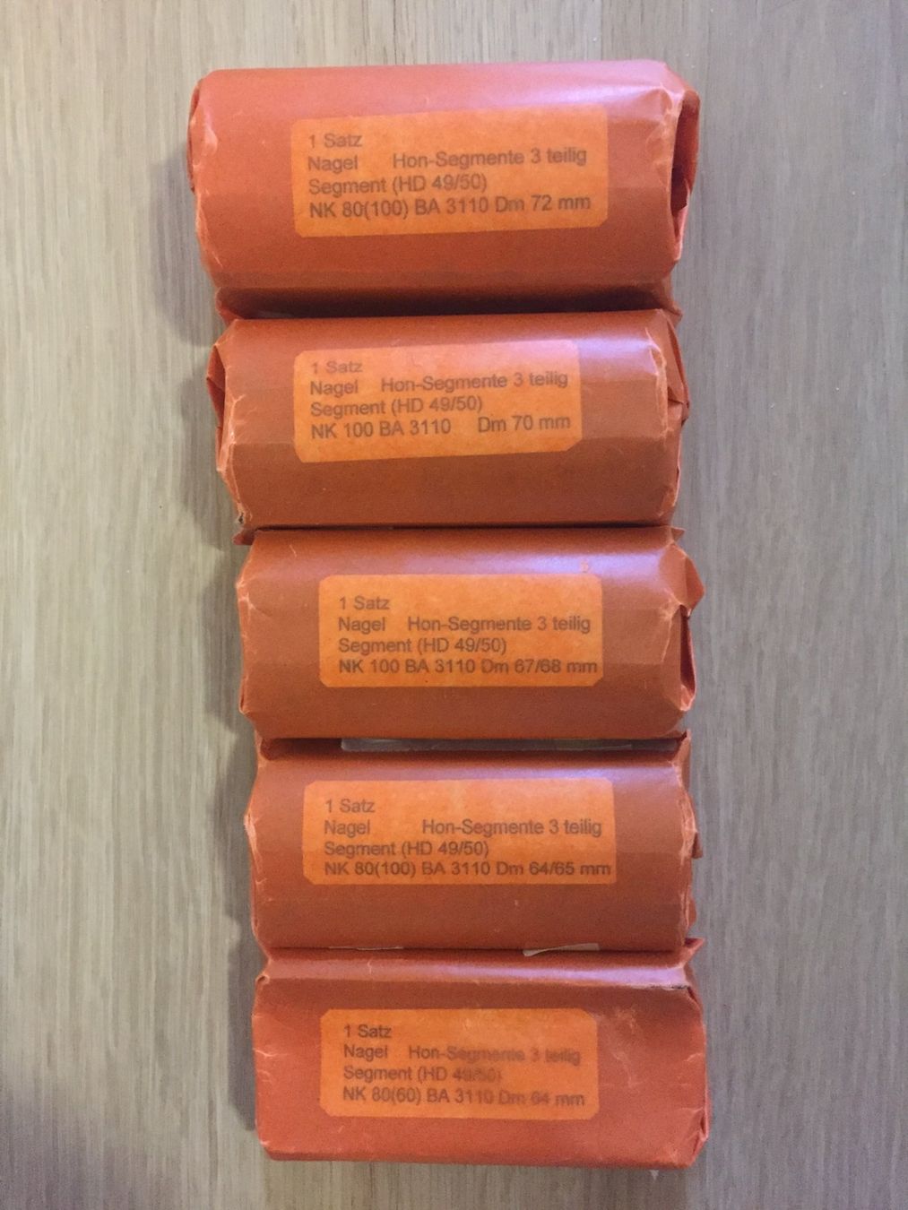 Tutti gli attrezzi: 3 TEILIGE HONSEGMENTE – Nuovo (secondo la descrizione) da schaffhausen venduto da gka_96cv 2