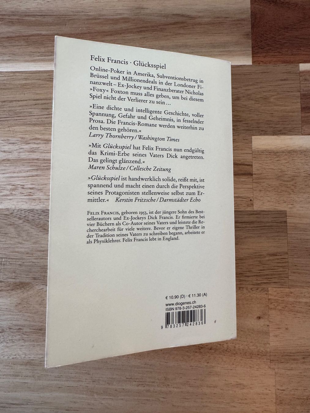 Libri: Felix Francis: Glücksspiel – Usato da Ostermundigen venduto da SecondHandster 1
