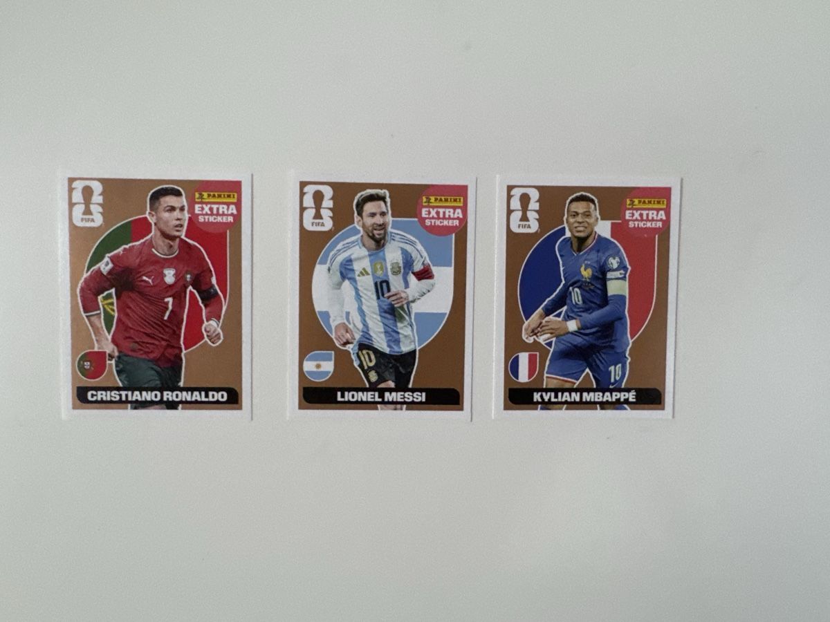 Panini Sammelbilder & Trading cards: Extra Sticker Panini WM 2026: Ronaldo, Messi, Mbappe – Gebraucht aus Pfaffhausen von topitopi