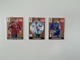 Extra Sticker Panini WM 2026: Ronaldo, Messi, Mbappe