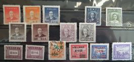 China, LOT Diverse  ungestempelt ohne Falz