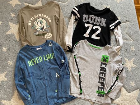 4 Sweatshirts, Gr.122