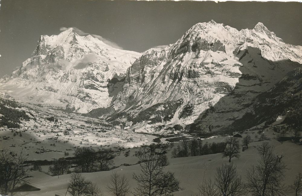 E. Gyger / Grindelwald Wetterhorn | Kaufen auf Ricardo