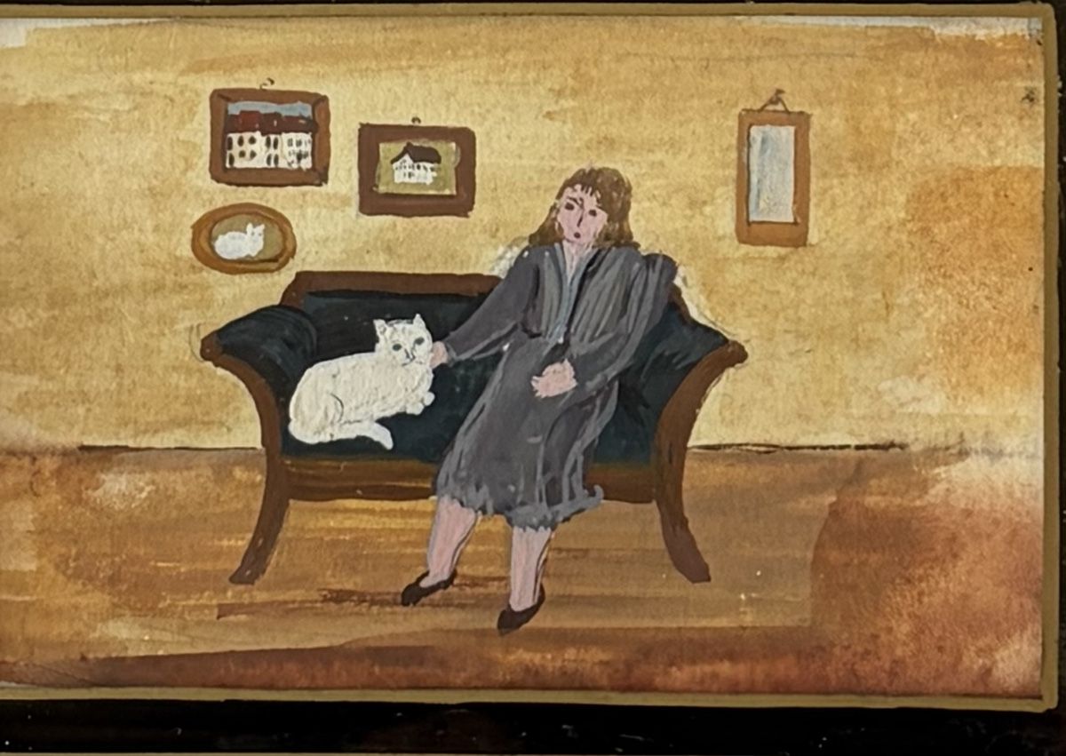 Gemälde: Miniature , gouache sur papier – Gebraucht aus le landeron von cance-lara 2