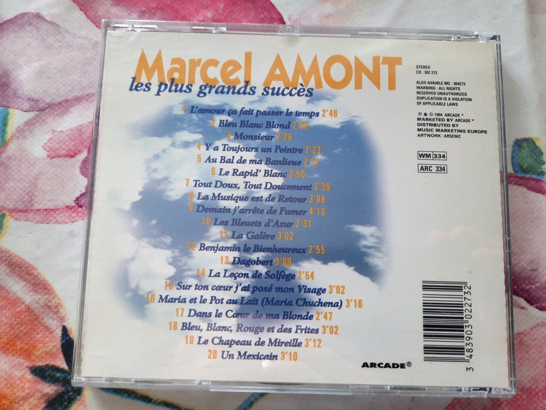 CDs: CD Marcel Amont - Les plus grands succès – D'occasion à Pully par bro_n52j 1