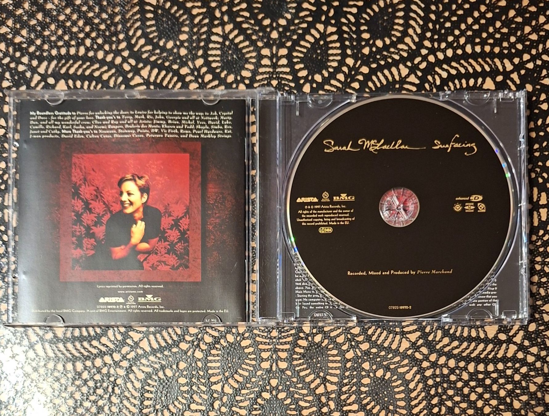 CD: Sarah McLachlan - Surfacing, CAN Pop CD Album 1997 – Usato da Schönenberg TG venduto da Gregolino76 2