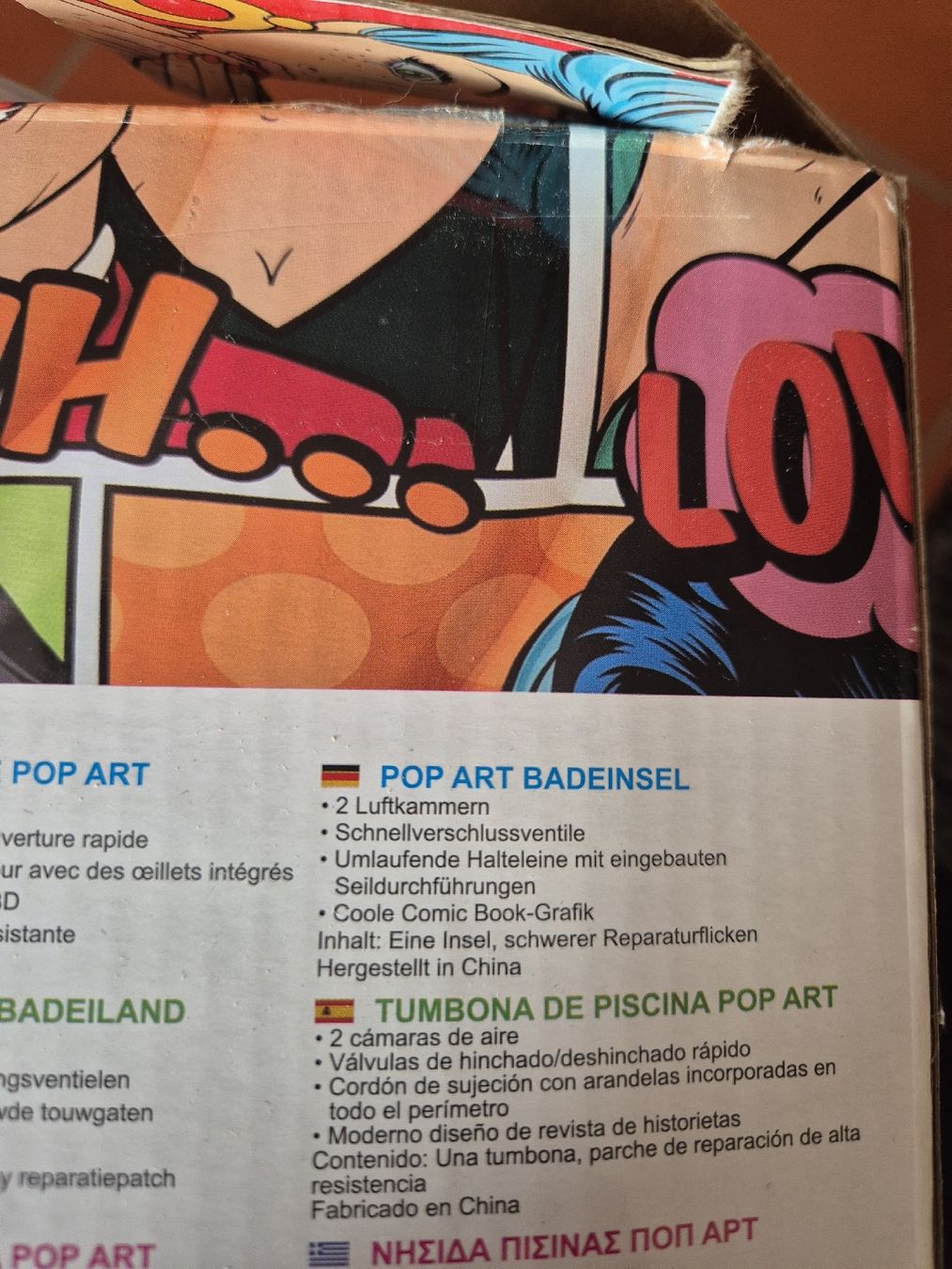 Salvagente: Popart Badeinsel – Nuovo (secondo la descrizione) da Pfungen venduto da Sonnestern 2