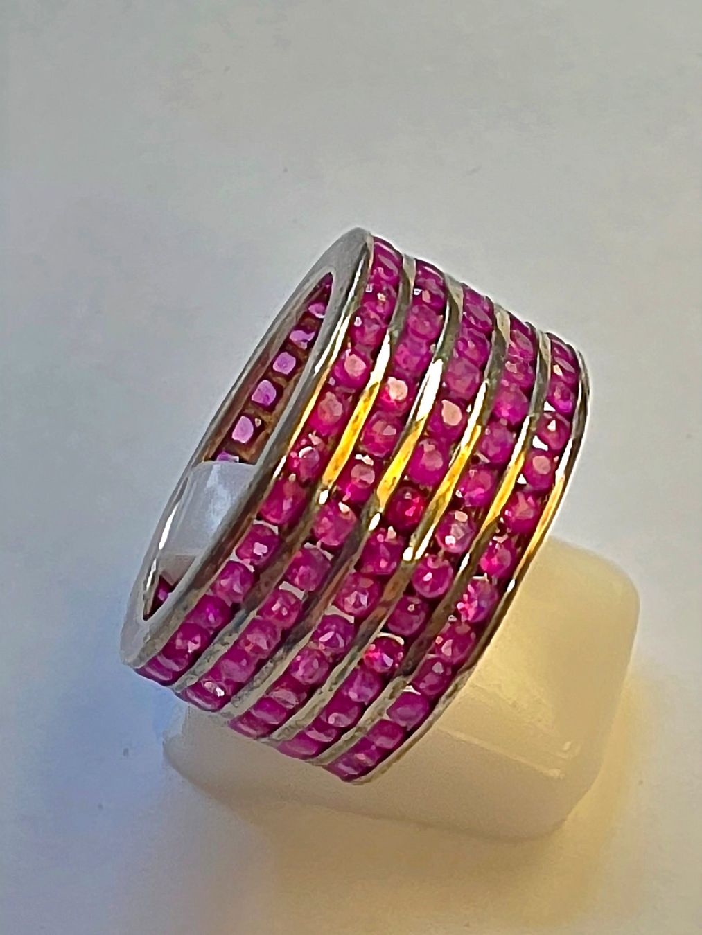 Ringe: Ring Silber mit Rubinbesatz Grösse 58 neu – Neu (gemäss Beschreibung) aus Zürich von ben_mn5h 4