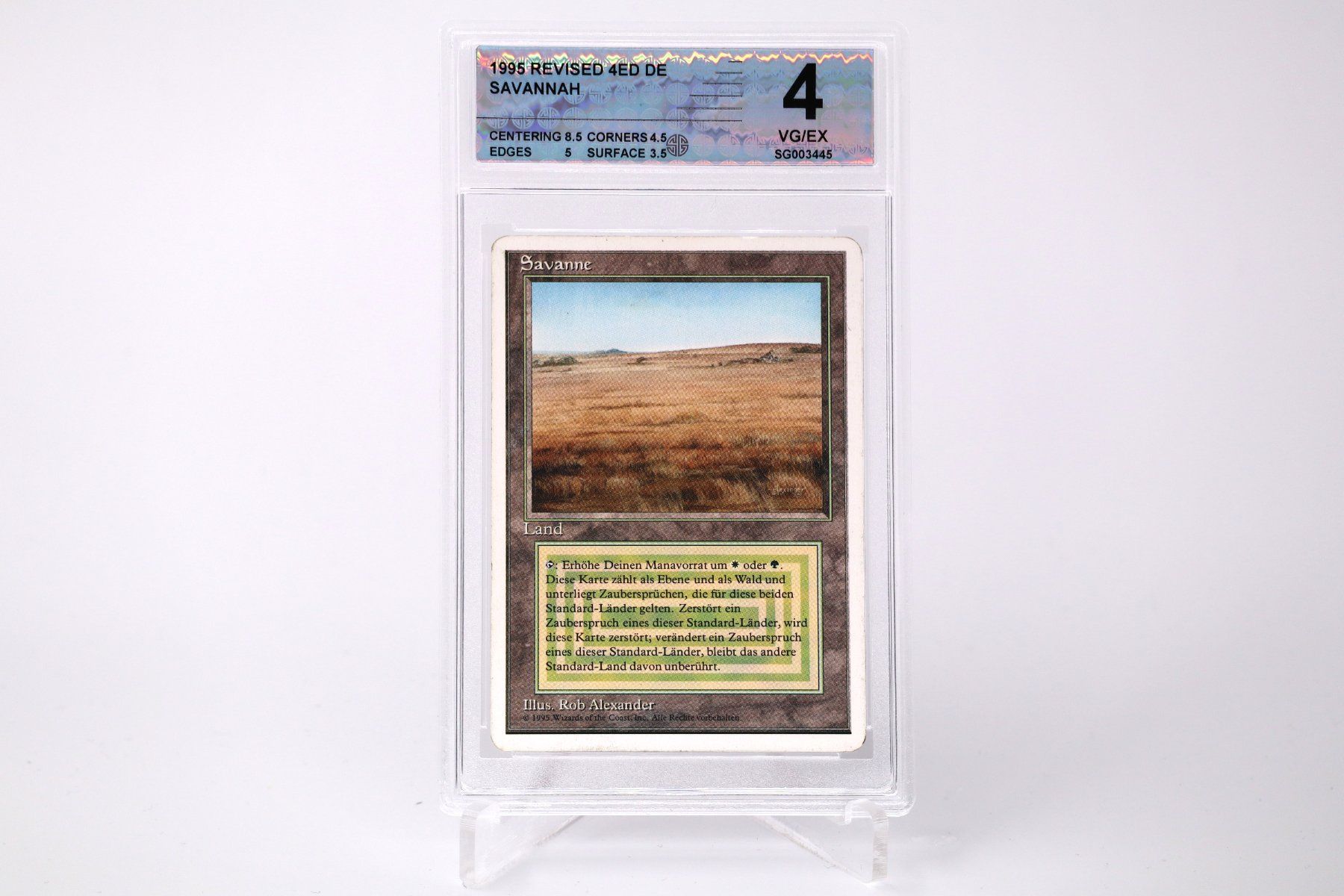 Magic The Gathering Carte collezionabili: MTG Savannah Revised Gegradet Deutsch – Usato da Erlinsbach SO venduto da PKMPr0ffesor