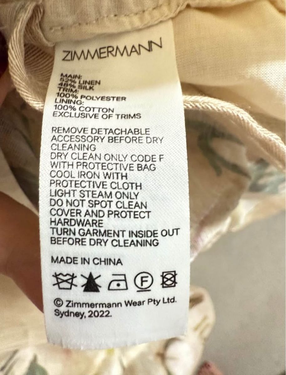 Zimmermann Kleider: Zimmermann Silk Linen Dress – Gebraucht aus St.Josefen von lop_lh8d 8